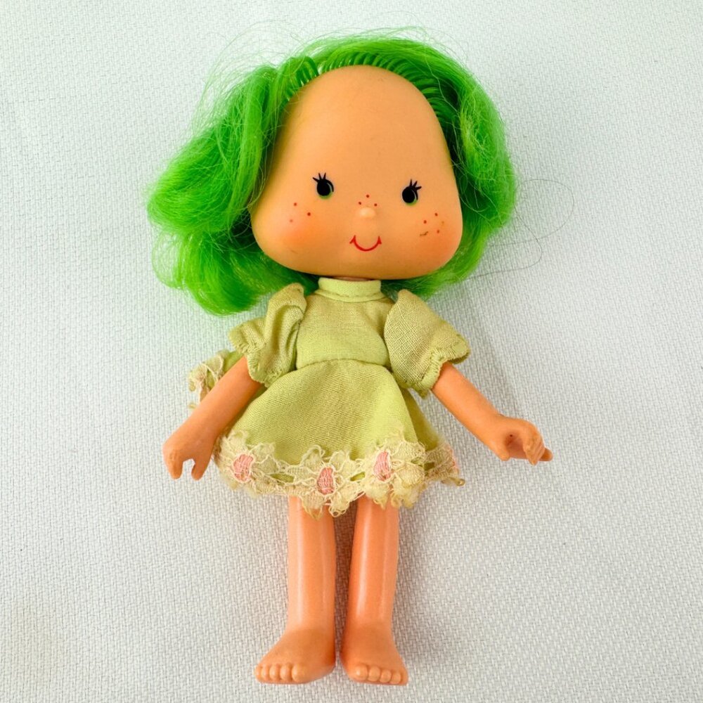 Vintage Lime Chiffon Strawberry Shortcake Doll